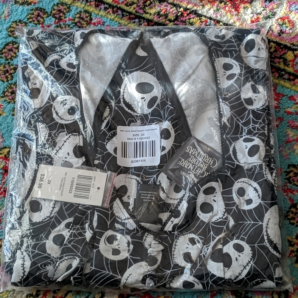 Jack skellington sweetheart toss dress